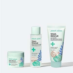 Peach Slices Snail Rescue Skincare Set